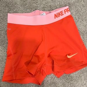 Nike pro shorts, size small!
